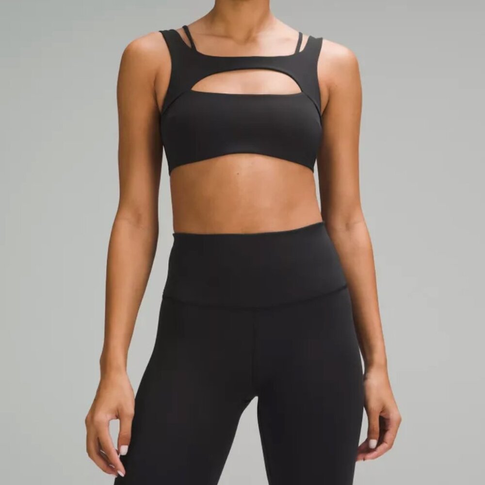 lululemon Everlux Front Cut-Out Train Bra 6